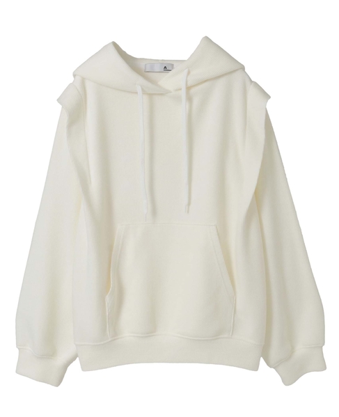 【A_/エース】バルキーパーカー 詳細画像 オフホワイト 11