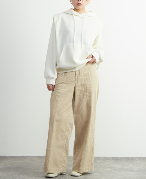 【A_/エース】バルキーパーカー 詳細画像 オフホワイト 5