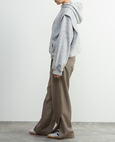 【A_/エース】バルキーパーカー 詳細画像 杢グレー 5