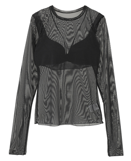 【NICENICE MOMENT/ナイスナイスモーメント】MESH LS SHELL