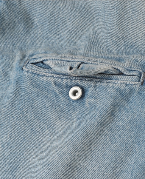 【KURO/クロ】DENIM HALF COAT 詳細画像 インディゴ 12