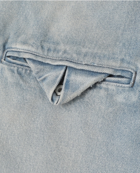 【KURO/クロ】DENIM HALF COAT 詳細画像 インディゴ 13