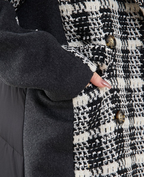 《別注》【AULA AILA/アウラ アイラ】TAILOR HALF COAT 詳細画像 ブラック系その他 11