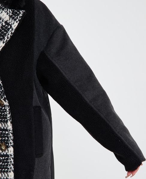 《別注》【AULA AILA/アウラ アイラ】TAILOR HALF COAT 詳細画像 ブラック系その他 8