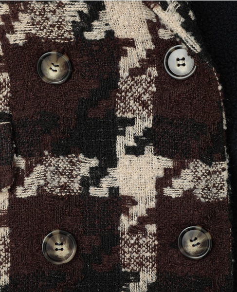 《別注》【AULA AILA/アウラ アイラ】TAILOR HALF COAT 詳細画像 ネイビー 14