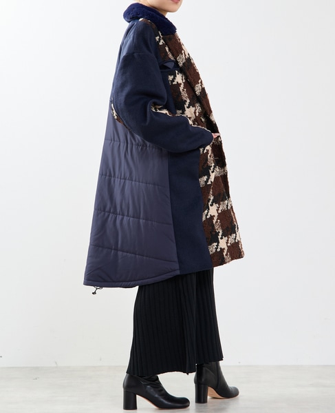 《別注》【AULA AILA/アウラ アイラ】TAILOR HALF COAT 詳細画像 ネイビー 5