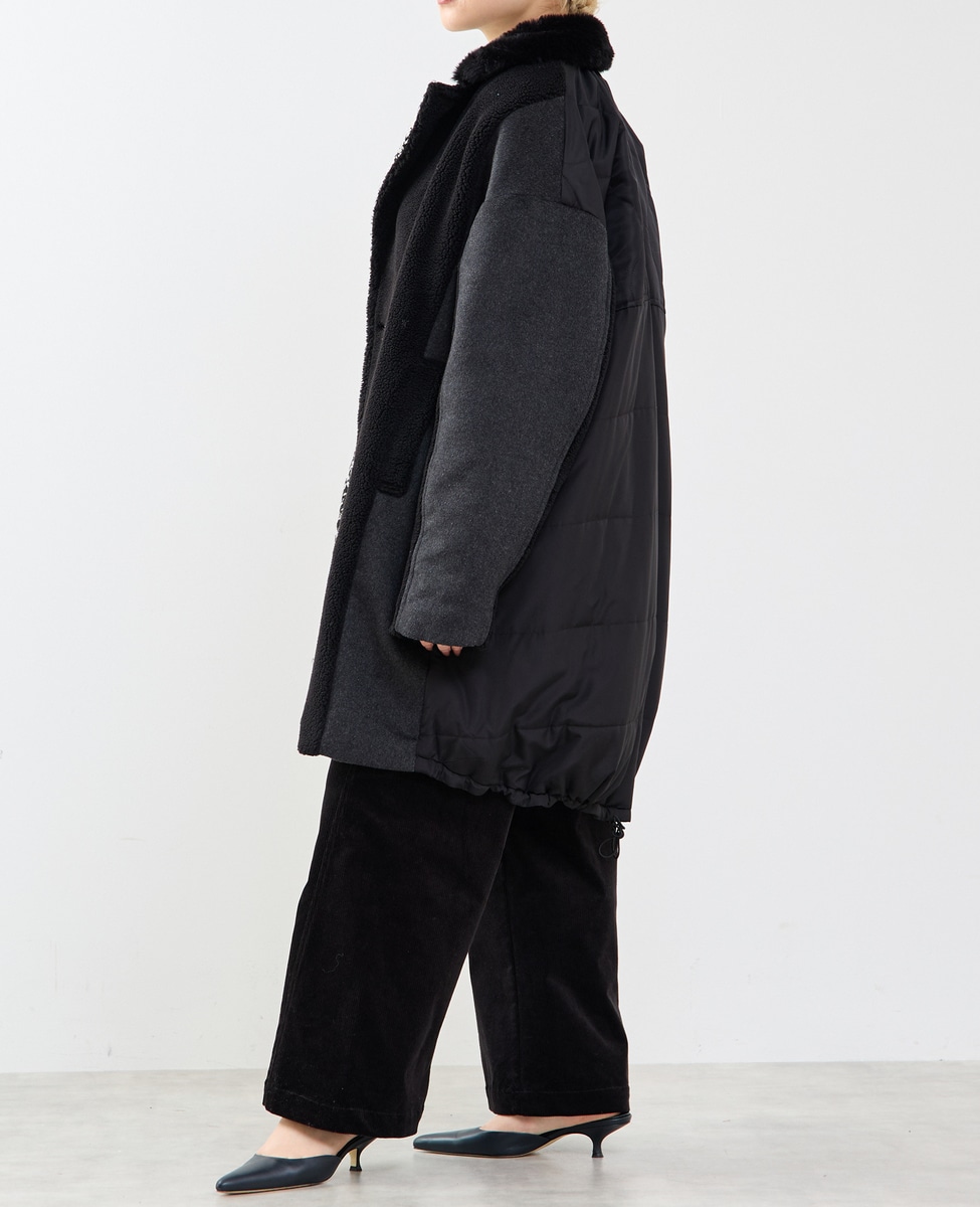 新品未使用　ソフィット別注アウラアイラ　アウター 別注》【AULA AILA/アウラ アイラ】TAILOR HALF COAT｜SOFFITTO