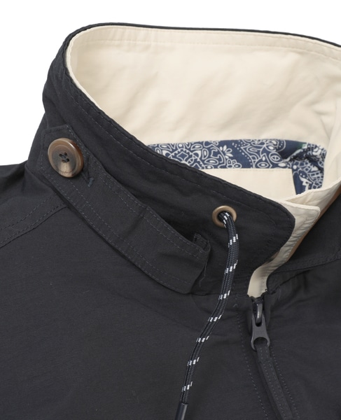 【GREENBUTTER/グリーンバター】Cotton Layered Trucker Jacket 詳細画像 ネイビー 3