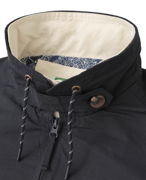 【GREENBUTTER/グリーンバター】Cotton Layered Trucker Jacket 詳細画像 ネイビー 4