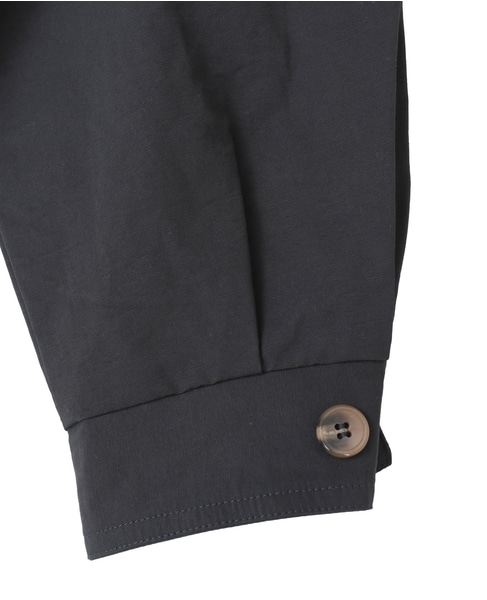 【GREENBUTTER/グリーンバター】Cotton Layered Trucker Jacket 詳細画像 ネイビー 8