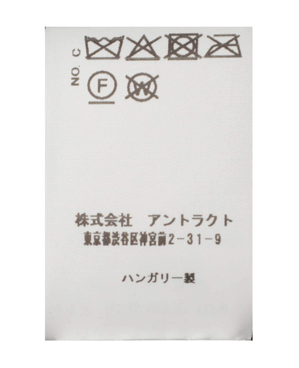 【LUTZ HUELLE/ルッツヒュエル】ツイードノーカラージャケット 詳細画像 アイボリー 7