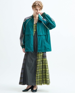 【AULA AILA/アウラ アイラ】SLEEVE LINE LIGHT BLOUSON