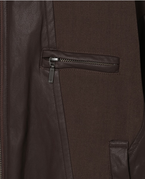 【AULA AILA/アウラ アイラ】BALLOON HEM BLOUSON 詳細画像 ブラウン 7