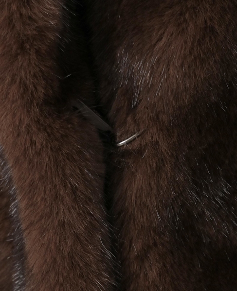 【HAVELESS/ハヴレス】CAROL FAUX FUR COAT 詳細画像 ダークブラウン 17