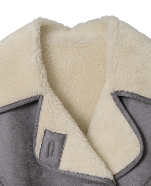 【HAVELESS/ハヴレス】ELLIE REVERSIBLE MUSTANG JACKET 詳細画像 グレー 24