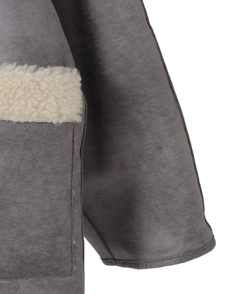 【HAVELESS/ハヴレス】ELLIE REVERSIBLE MUSTANG JACKET 詳細画像 グレー 25