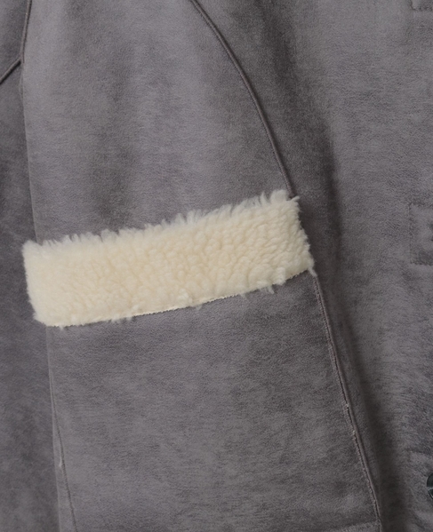 【HAVELESS/ハヴレス】ELLIE REVERSIBLE MUSTANG JACKET 詳細画像 グレー 26