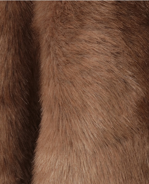【HAVELESS/ハヴレス】MILA FAUX FUR JACKET 詳細画像 キャメル 20