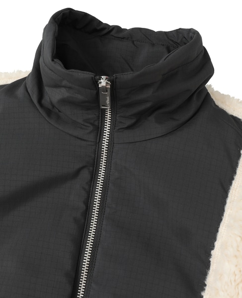 【3.1 Phillip Lim/スリーワンフィリップリム】ラッフルヘム シェルパジャケット 詳細画像 アイボリー 3