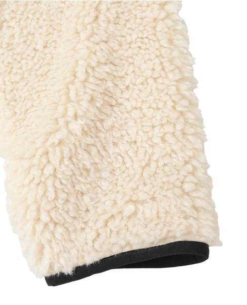 【3.1 Phillip Lim/スリーワンフィリップリム】ラッフルヘム シェルパジャケット 詳細画像 アイボリー 5