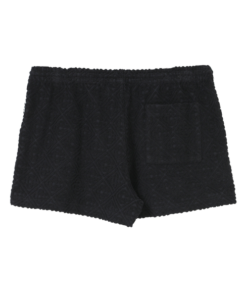 【Casablanca/カサブランカ】Monogram Jacquard Towelling Shorts 詳細画像 ブラック 2