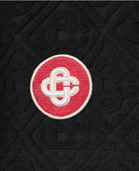 【Casablanca/カサブランカ】Monogram Jacquard Towelling Shorts 詳細画像 ブラック 9