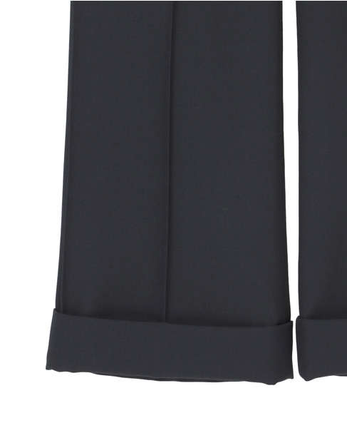 【3.1 Phillip Lim/スリーワンフィリップリム】 Cuffed Kick Flare Pant 詳細画像 ネイビー 4