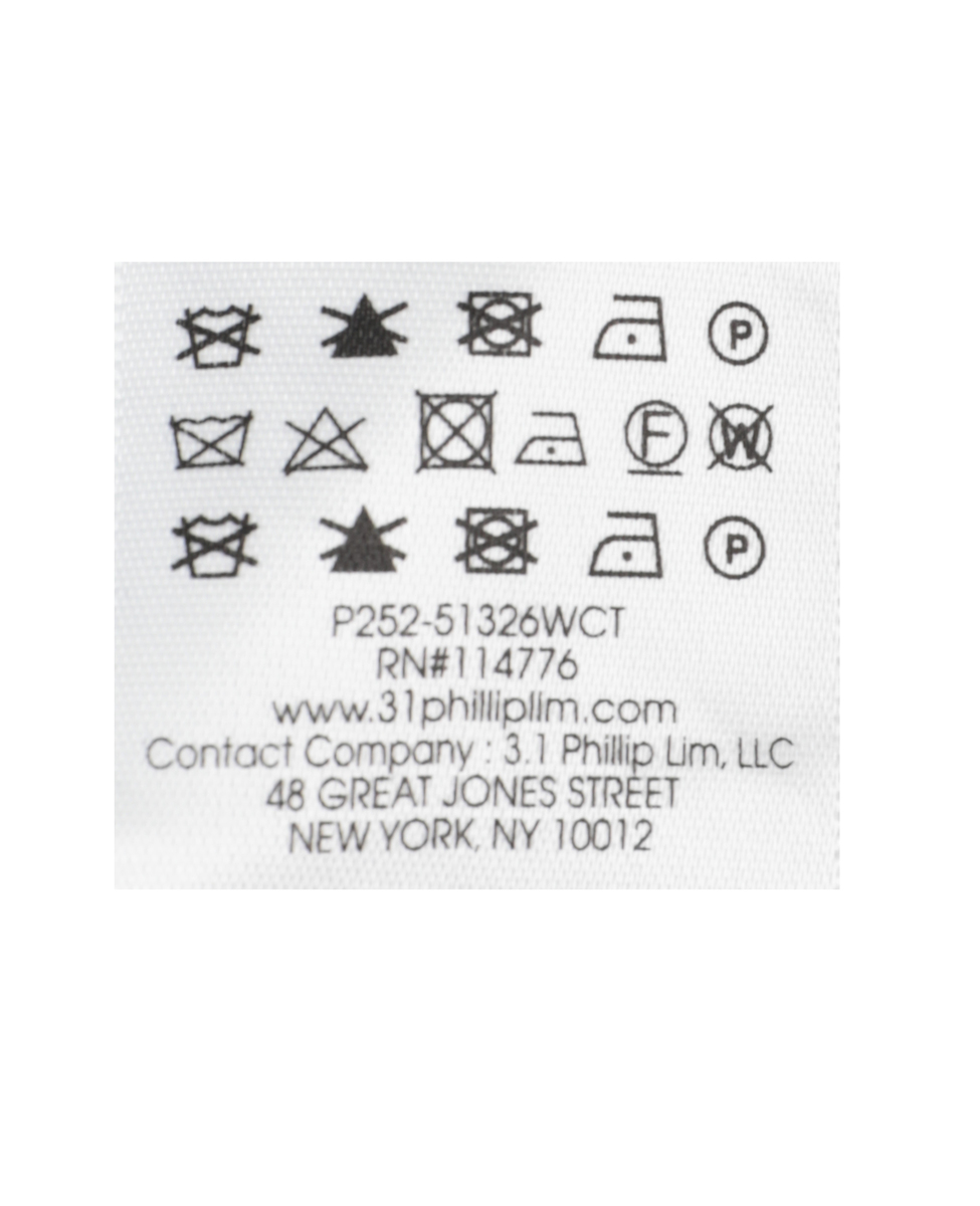 【3.1 Phillip Lim/スリーワンフィリップリム】 Cuffed Kick Flare Pant 詳細画像 ネイビー 7