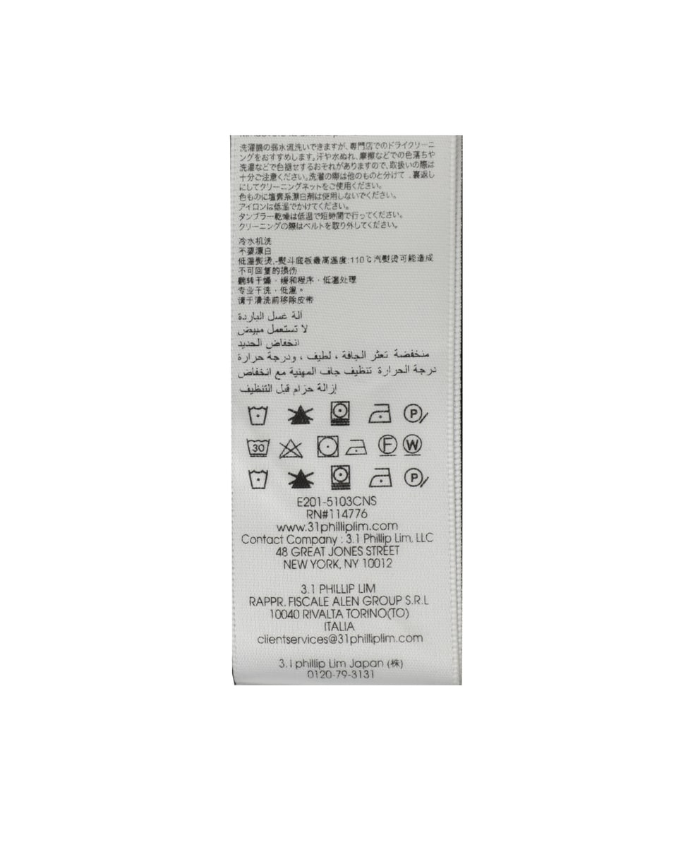 【3.1 Phillip Lim/スリーワンフィリップリム】Origami Pleated Pant 詳細画像 ブラック 6