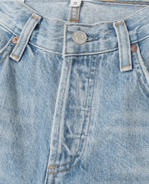 【AGOLDE/エーゴールドイー】BAGGY V-SHORT IN PREVAIL 詳細画像 インディゴ 3