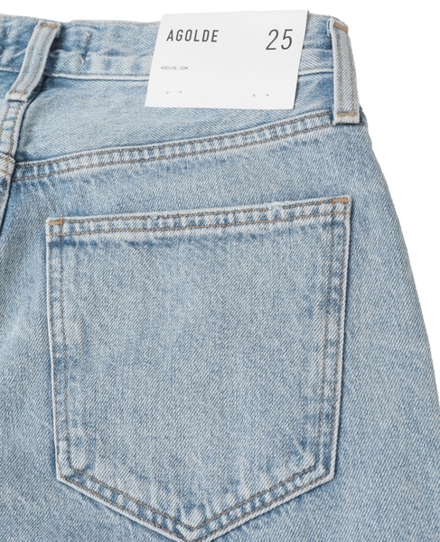 【AGOLDE/エーゴールドイー】BAGGY V-SHORT IN PREVAIL 詳細画像 インディゴ 6