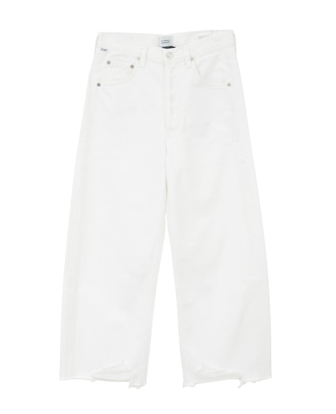 【CITIZENS of HUMANITY/ シチズンズオブヒューマニティ】Ayla Raw Hem Crop 詳細画像 ホワイト 1