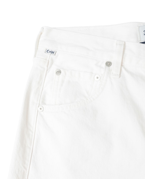 【CITIZENS of HUMANITY/ シチズンズオブヒューマニティ】Ayla Raw Hem Crop 詳細画像 ホワイト 3