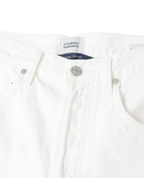 【CITIZENS of HUMANITY/ シチズンズオブヒューマニティ】Ayla Raw Hem Crop 詳細画像 ホワイト 4