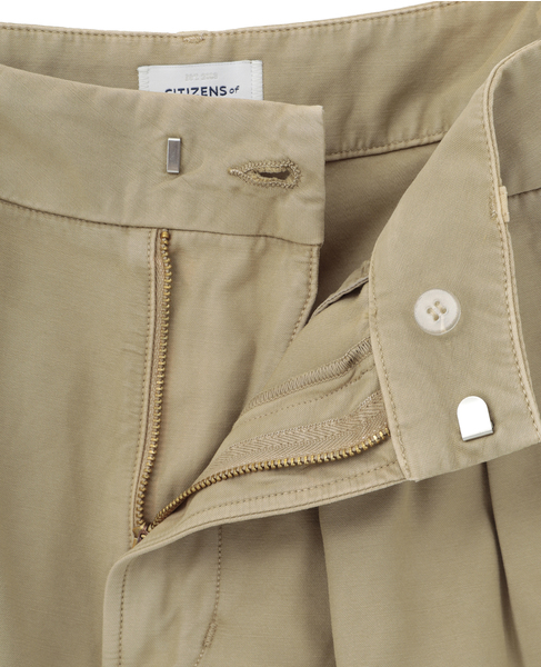 【CITIZENS of HUMANITY/シチズンオブヒューマニティー】PETRA PLEATED TROUSER 詳細画像 カーキ 4