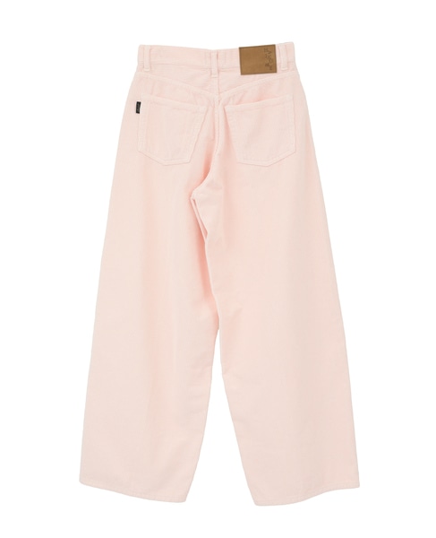 【HAIKURE/ハイクル】BETHANY ASIAN FIT VELVET VIC：コーデュロイパンツ 詳細画像 ピンクベージュ 2