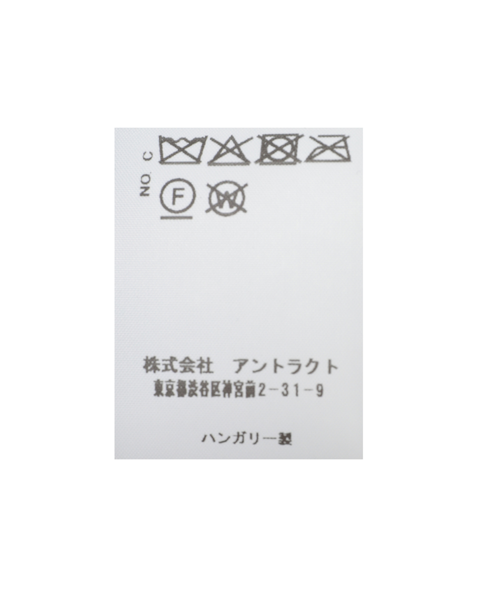 【LUTZ HUELLE/ルッツヒュエル】フロントギャザーシャーリングパンツ 詳細画像 ブラック 8