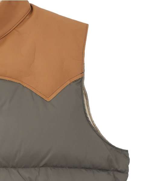 【Rocky Montain Featherbed/ロッキーマウンテン フェザーベッド】CHRISTY VEST 詳細画像 オリーブ 6