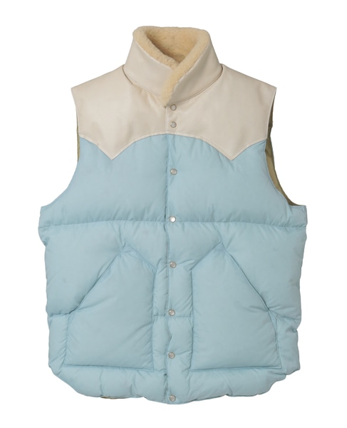 【Rocky Montain Featherbed/ロッキーマウンテン フェザーベッド】200-252-02 CHRISTY VEST 詳細画像 ライトブルー 10