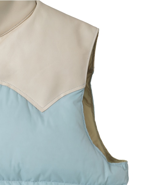 【Rocky Montain Featherbed/ロッキーマウンテン フェザーベッド】200-252-02 CHRISTY VEST 詳細画像 ライトブルー 13
