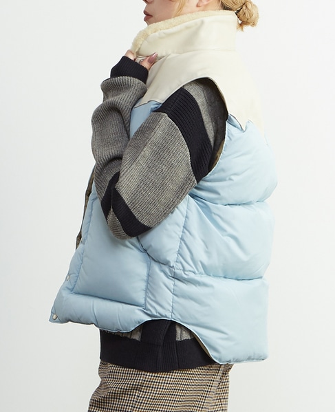 【Rocky Montain Featherbed/ロッキーマウンテン フェザーベッド】200-252-02 CHRISTY VEST 詳細画像 ライトブルー 3