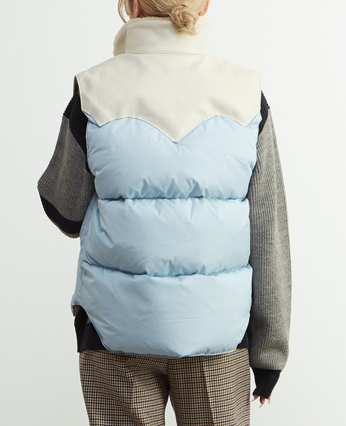 【Rocky Montain Featherbed/ロッキーマウンテン フェザーベッド】200-252-02 CHRISTY VEST 詳細画像 ライトブルー 4