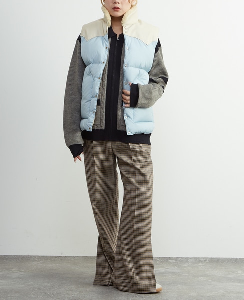 【Rocky Montain Featherbed/ロッキーマウンテン フェザーベッド】200-252-02 CHRISTY VEST 詳細画像 ライトブルー 6