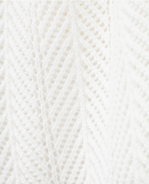 【Casablanca/カサブランカ】Cotton Chevron Crochet Shorts 詳細画像 ホワイト 7