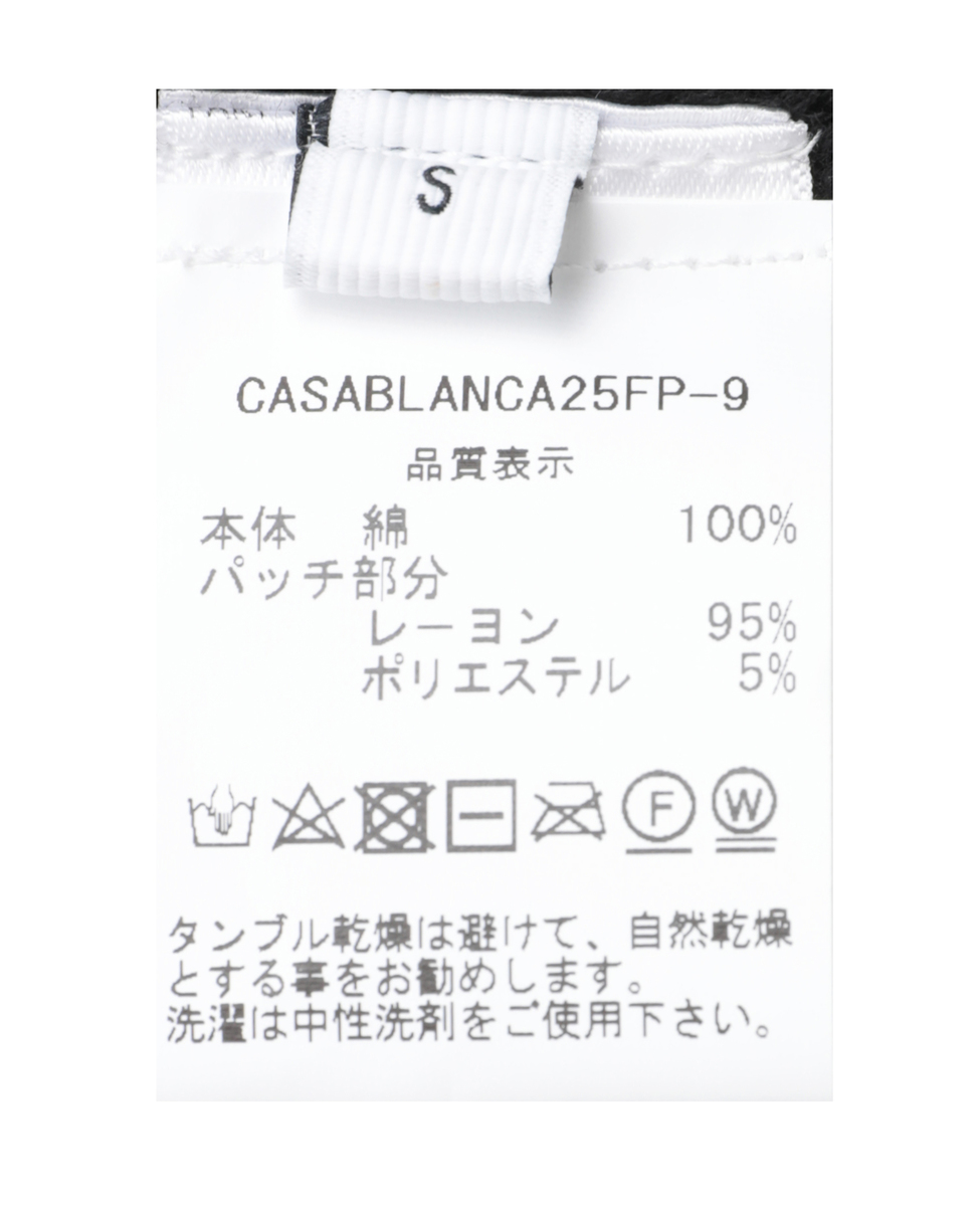 【Casablanca/カサブランカ】Cotton Chevron Crochet Shorts 詳細画像 ホワイト 6