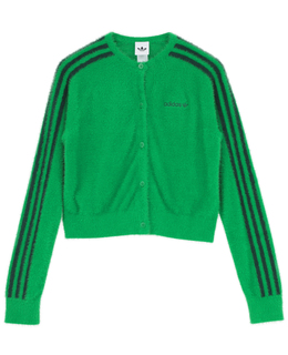 【adidas Originals/アディダスオリジナルス】FLUFFY CARDIGAN