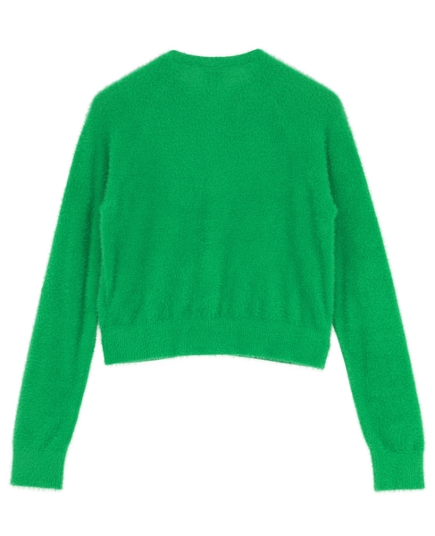【adidas Originals/アディダスオリジナルス】FLUFFY CARDIGAN 詳細画像 グリーン 2