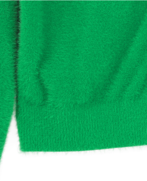 【adidas Originals/アディダスオリジナルス】FLUFFY CARDIGAN 詳細画像 グリーン 5