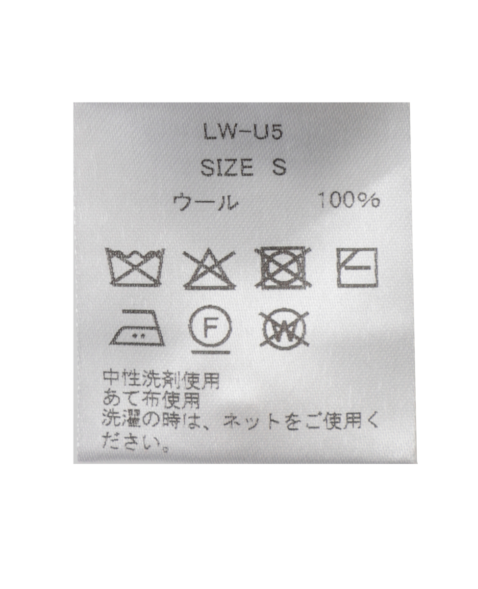 【LOWER/ローヴァー】ロングスリーブニットポロシャツ 詳細画像 レッド 7