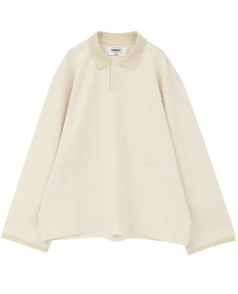 【BIRROT/ビロット】LAY2 LONG-SLEEVE POLO 詳細画像 アイボリー 1
